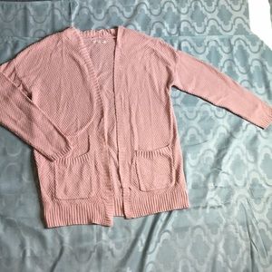 ❄️🎄Oversized Baby pink waffle cardigan🎄❄️